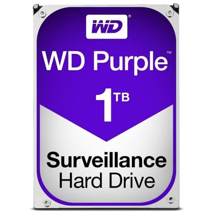 Накопичувач HDD SATA 1.0TB WD Purple 5400rpm 64MB (WD10PURZ)