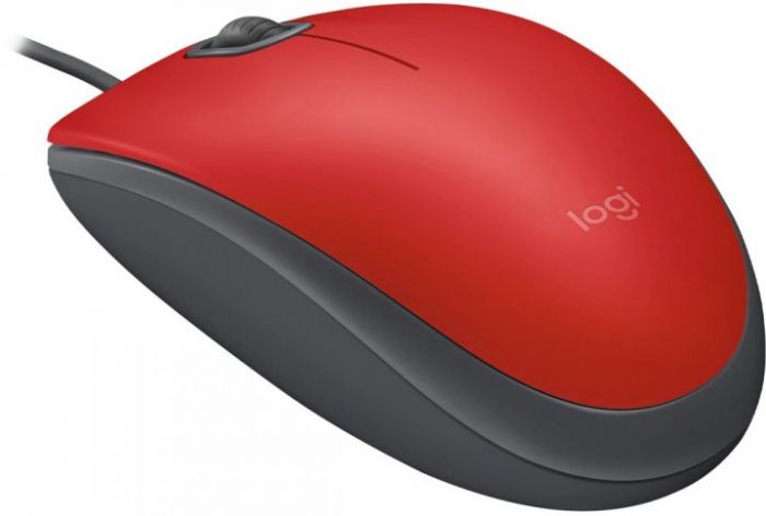 Миша Logitech M110 Silent Red (910-006759)