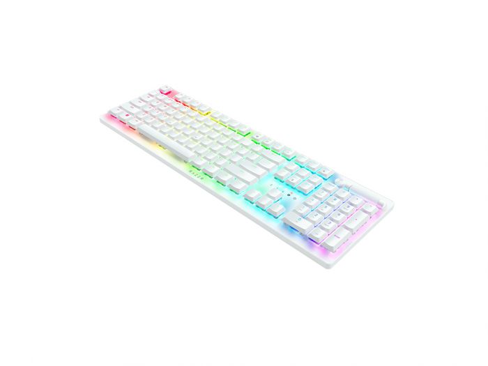 Клавіатура бездротова Razer DeathStalker V2 Pro Wireless Purple Switch ENG White (RZ03-04363500-R3M1) 