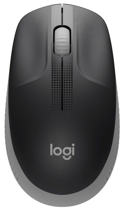 Миша бездротова Logitech M190 Wireless Mid Grey (910-005906)