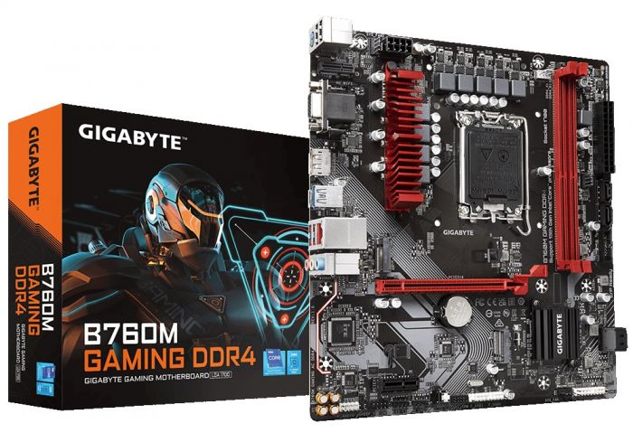 Материнська плата Gigabyte B760M Gaming DDR4 Socket 1700