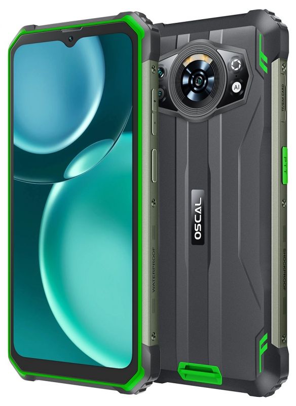 Смартфон Oscal S80 6/128GB Green