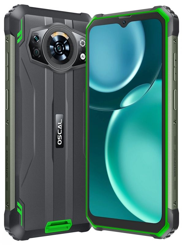 Смартфон Oscal S80 6/128GB Green