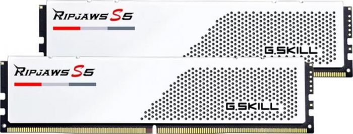 Модуль пам`ятi DDR5 2x16GB/6000 G.Skill Ripjaws S5 White (F5-6000J3238F16GX2-RS5W)