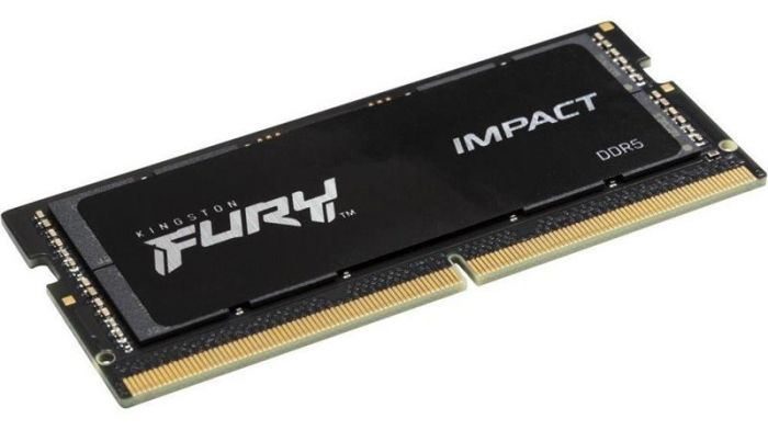 Модуль пам`ятi SO-DIMM 32GB/5600 DDR5 Kingston Fury Impact PnP (KF556S40IB-32)