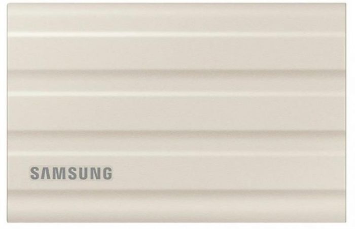 Накопичувач зовнішній SSD 2.5" USB 1.0TB Samsung T7 Shield Beige (MU-PE1T0K/EU)