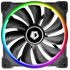 Вентилятор ID-Cooling ZF-14025-ARGB (Single Pack), 140x140x25мм, 4-pin PWM, чорний