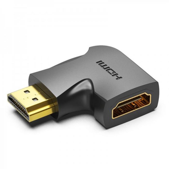 Адаптер Vention HDMI - HDMI (M/F), Black (AIQBO)