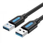 Кабель Vention USB - USB V 3.0 (M/M), 1.5 м, Black (CONBG)