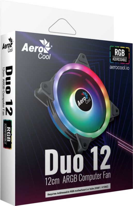 Вентилятор AeroCool Duo 12 (ACF3-DU10217.11)