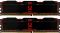 Модуль пам`яті DDR4 2x8GB/3200 GOODRAM Iridium X Black (IR-X3200D464L16SA/16GDC)