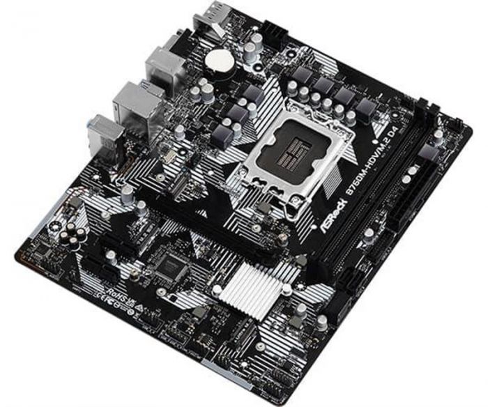 Материнська плата ASRock B760M-HDV/M.2 D4 Socket 1700