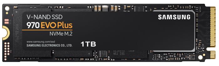 Накопичувач SSD  1ТB Samsung 970 EVO Plus M.2 PCIe 3.0 x4 V-NAND MLC (MZ-V7S1T0BW)