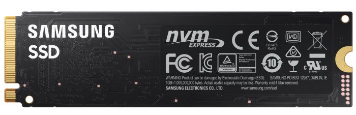 Накопичувач SSD  1ТB Samsung 980 M.2 2280 PCIe 3.0 x4 NVMe V-NAND MLC (MZ-V8V1T0BW)