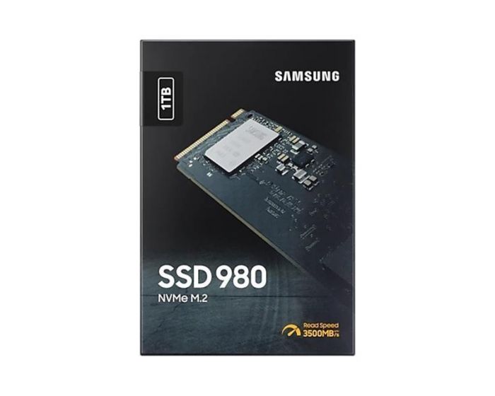 Накопичувач SSD  1ТB Samsung 980 M.2 2280 PCIe 3.0 x4 NVMe V-NAND MLC (MZ-V8V1T0BW)