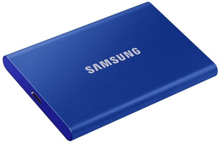 Накопичувач зовнішній SSD 2.5" USB  500GB Samsung T7 Indigo Blue (MU-PC500H/WW)