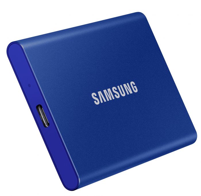 Накопичувач зовнішній SSD 2.5" USB 1.0TB Samsung T7 Indigo Blue (MU-PC1T0H/WW)