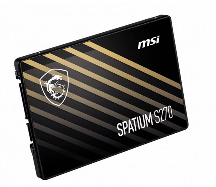 Накопичувач SSD 480GB MSI Spatium S270 2.5" SATAIII 3D TLC (S78-440E350-P83)