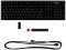 Клавіатура HyperX Alloy Origins Red RGB PBT ENG/RU Black (639N3AA) 