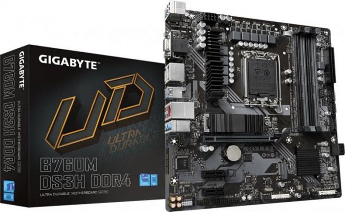 Материнська плата Gigabyte B760M DS3H DDR4 Socket 1700