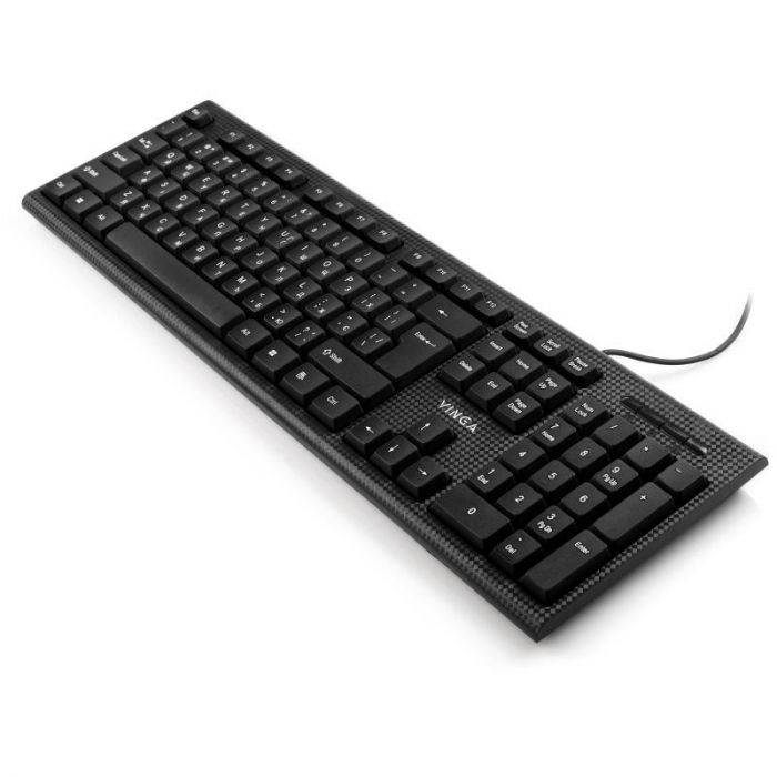 Комплект (клавіатура, мишка) Vinga KBS170 Black