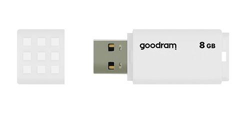 Флеш-накопичувач USB3.2  8GB GOODRAM UME2 White (UME2-0080W0R11)