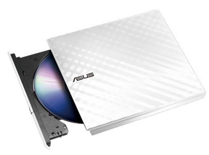 Привід DVD+/-RW Asus SDRW-08D2S-U LITE/DWHT BOX, USB 2.0, White