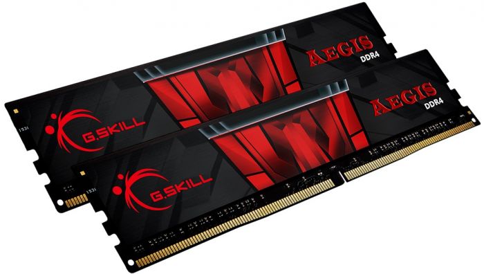 Модуль пам`ятi DDR4 2x8GB/2666 G.Skill Aegis (F4-2666C19D-16GIS)