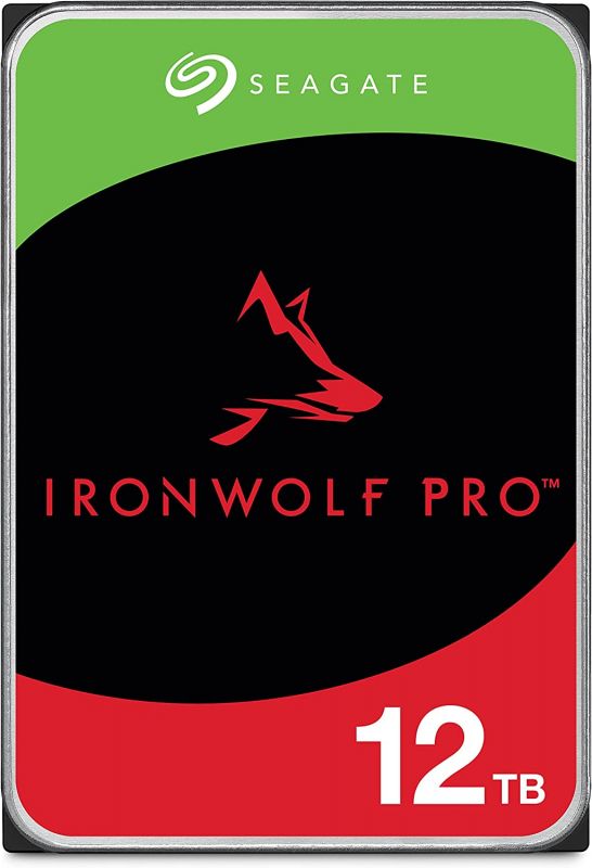 Накопичувач HDD SATA 12.0TB Seagate IronWolf Pro 7200rpm 256MB (ST12000NT001)