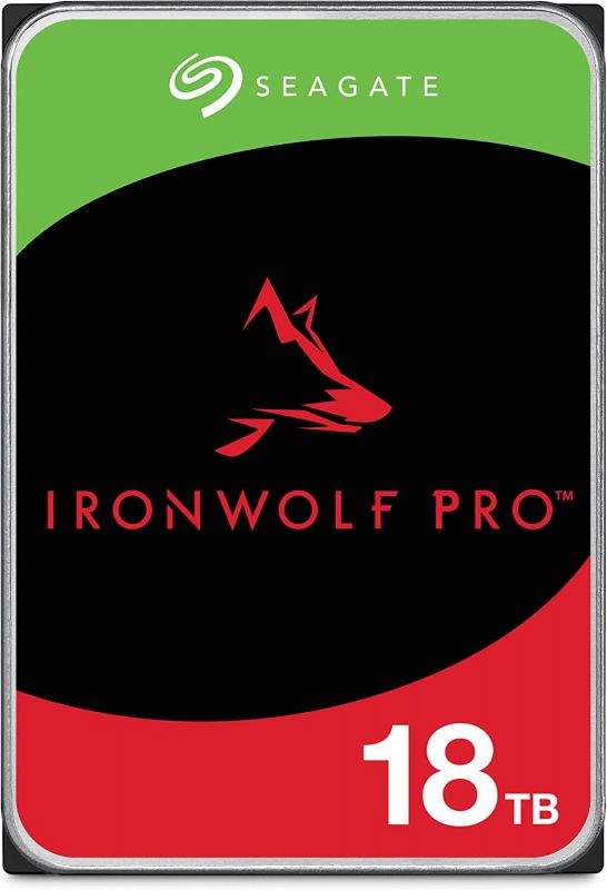 Накопичувач HDD SATA 18.0TB Seagate IronWolf Pro 7200rpm 256MB (ST18000NT001)