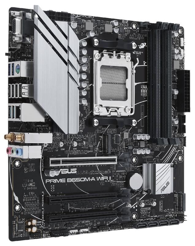 Материнська плата Asus PRIME B650M-A WiFi II Socket AM5