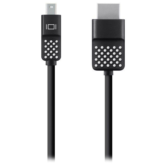 Кабель Belkin mini DisplayPort - HDMI V 2.0 (M/M), 1.8 м, Black (F2CD080bt06)