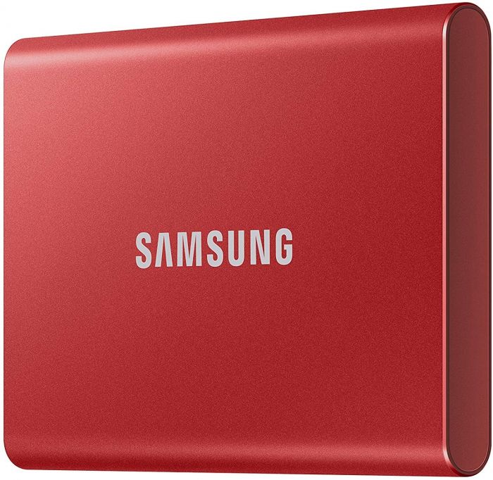 Накопичувач зовнішній SSD 2.5" USB 1.0TB Samsung T7 Red (MU-PC1T0R/WW)