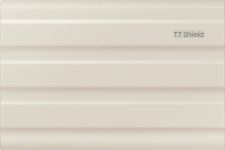 Накопичувач зовнішній SSD 1TB Samsung T7 Shield Beige (MU-PE1T0K/EU)