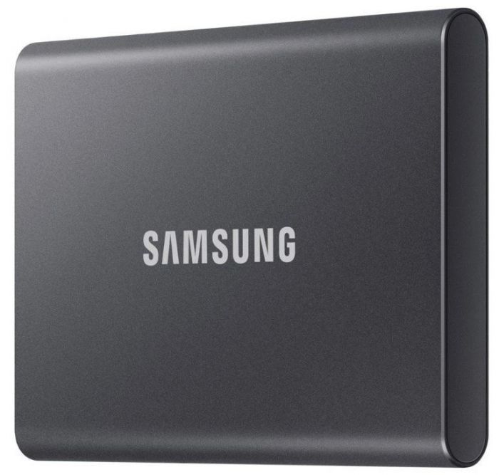 Накопичувач зовнішній SSD 1TB Samsung T7 Titan Gray (MU-PC1T0T/WW)