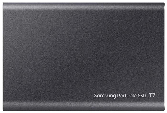 Накопичувач зовнішній SSD 2TB Samsung T7 Titan Gray (MU-PC2T0T/WW)