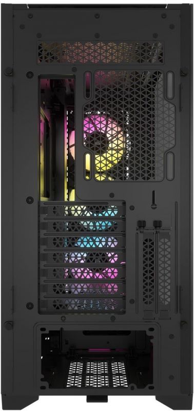 Корпус Corsair iCUE 5000D RGB AirFlow Tempered Glass Black (CC-9011242-WW) без БЖ