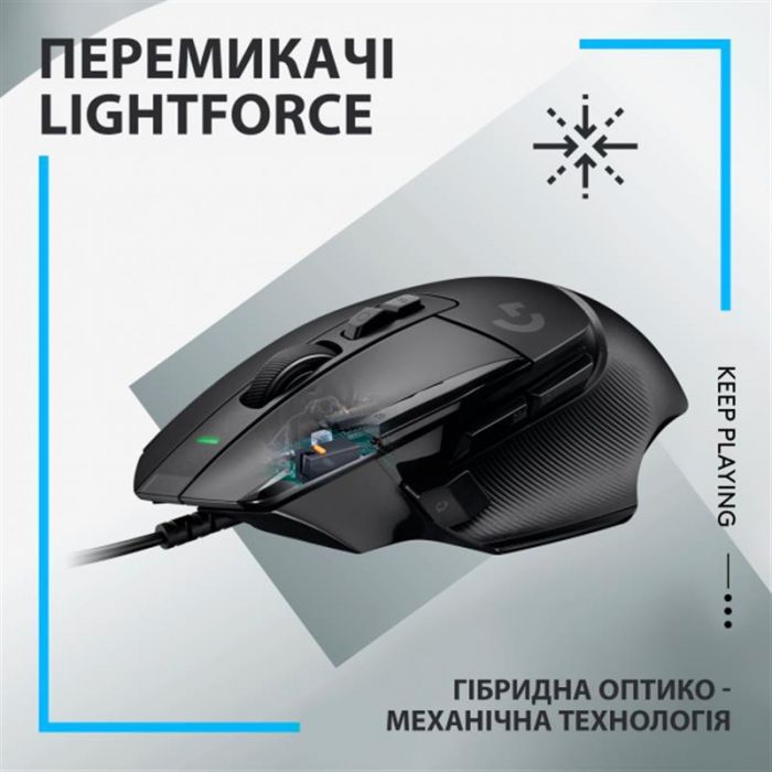 Миша Logitech G502 X Black (910-006138)