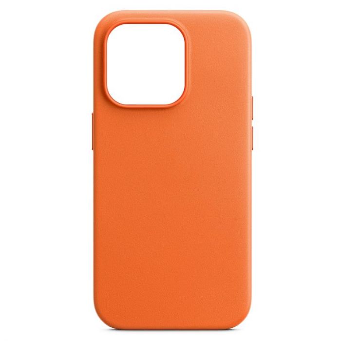 Чохол-накладка Armorstandart Fake Leather для Apple iPhone 14 Pro Golden Brown (ARM64461)