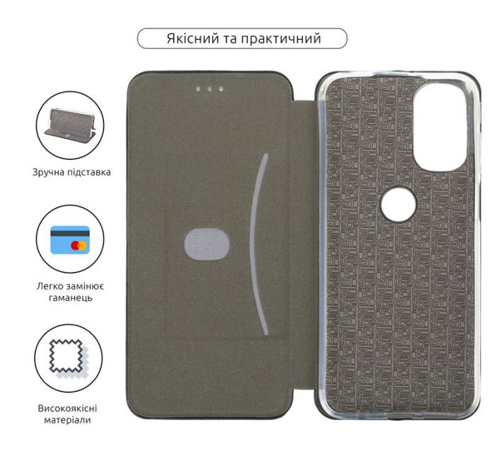 Чохол-книжка Armorstandart G-Case для Motorola Moto G31 Black (ARM63357)