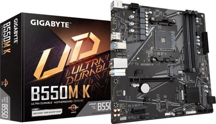 Материнська плата Gigabyte B550M K Socket AM4