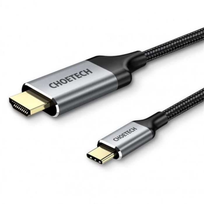 Кабель Choetech HDMI - USB Type-C (M/M), 1.8 м, Grey (CH0021-BK)