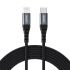 Кабель Choetech USB Type-C - Lightning (M/M), 2 м, Black (IP0041-BK)