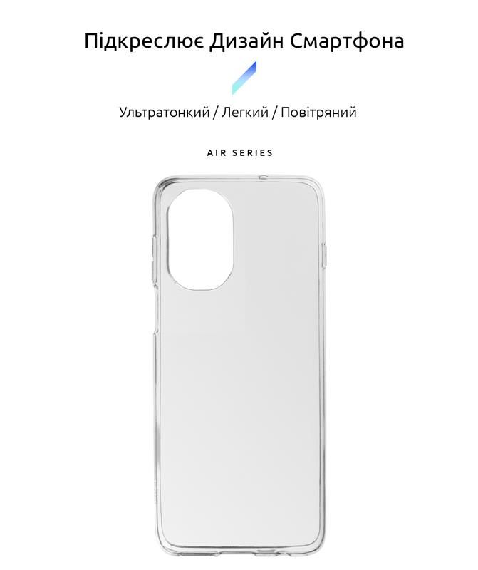 Чохол-накладка Armorstandart Air для Tecno Camon 19 Neo (CH6i) Transparent (ARM62089)