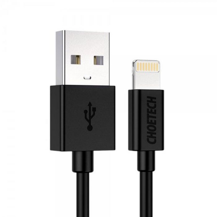 Кабель Choetech USB - Lightning, 1.2м (IP0026-BK)