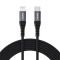 Кабель Choetech USB Type-C - Lightning (M/M), 1.2 м, Black (IP0039-BK)