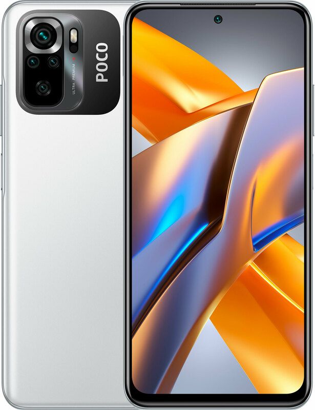 Смартфон Xiaomi Poco M5S 4/128GB Dual Sim White EU_