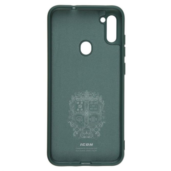 Чохол-накладка Armorstandart Icon для Samsung Galaxy A11 SM-A115/M11 SM-M115 Camera cover Pine Green (ARM67491)