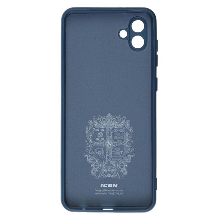 Чохол-накладка Armorstandart Icon для Samsung Galaxy A04 SM-A045 Camera cover Dark Blue (ARM66077)