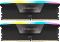 Модуль пам`ятi DDR5 2x32GB/6600 Corsair Vengeance RGB Black (CMH64GX5M2B6600C32)